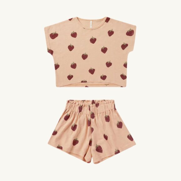 NWT - Rylee + Cru strawberru 4T set - Picture 2 of 5